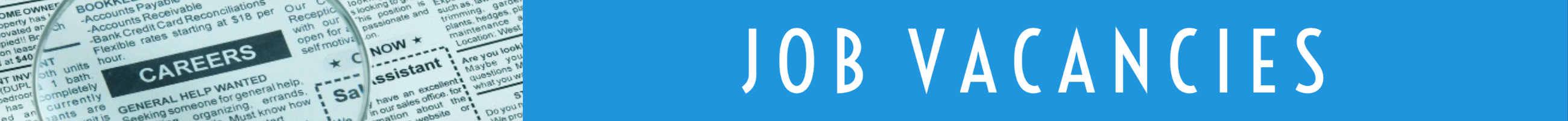 Job Vacancies Banner